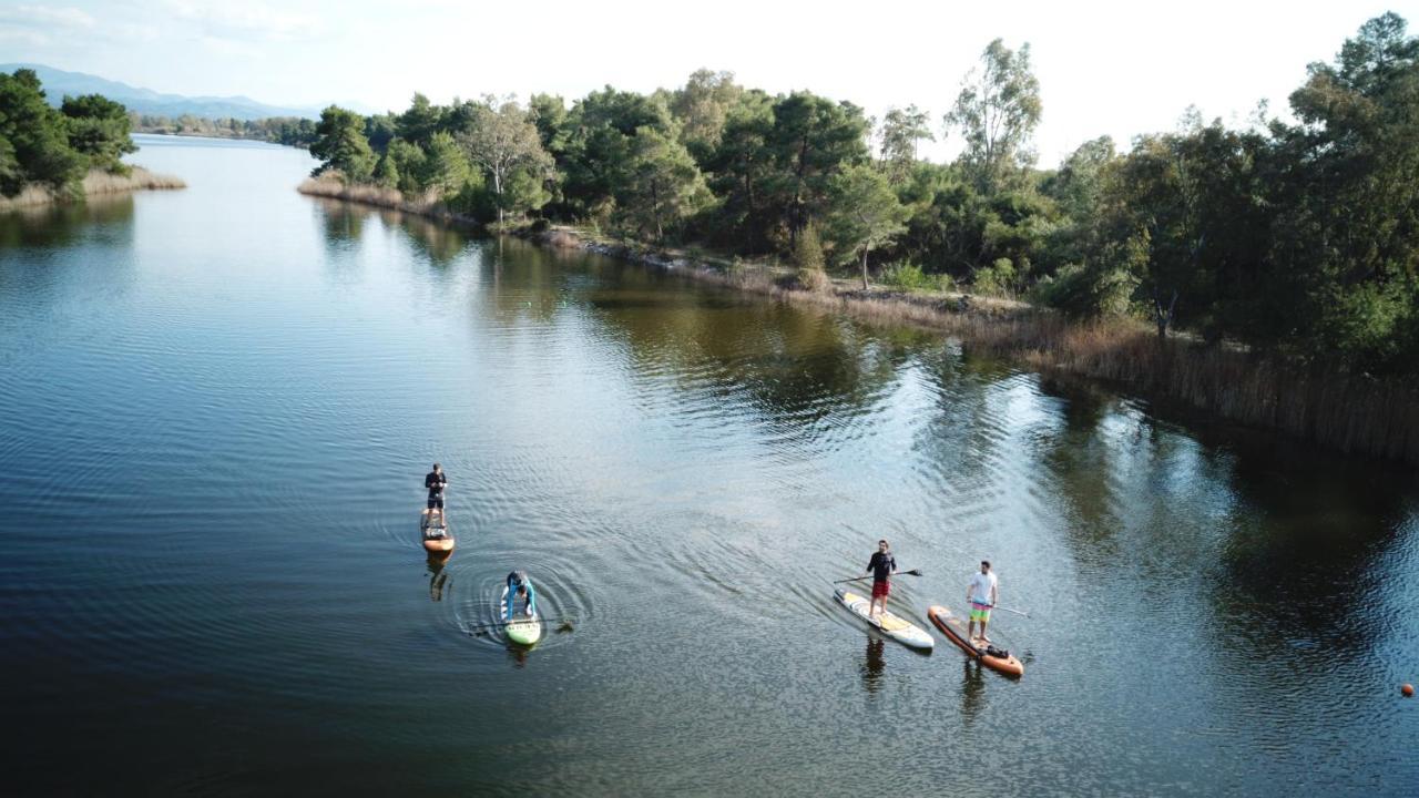 Kaiafas Lake Hotel Zacharo Buitenkant foto